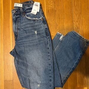 Mom high-rise size 0 NWT